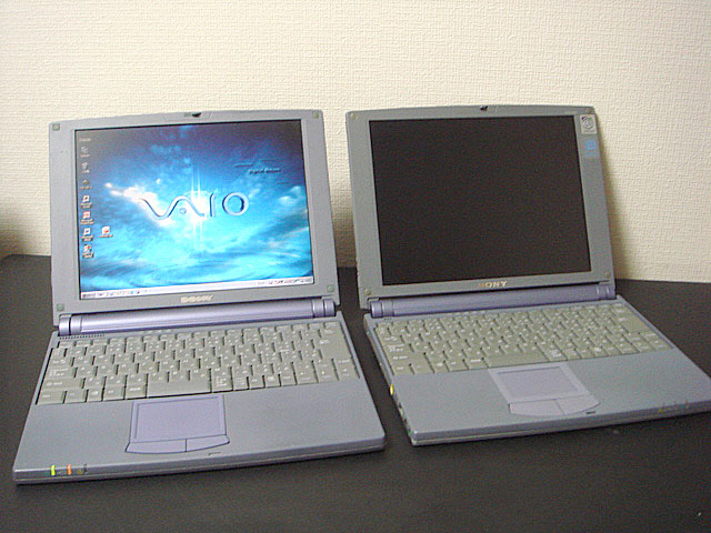VAIO PCG-N505AS (Sony) 2000年 | 古いハードに囲まれて since2011 VAIO PCG-N505AS (Sony) 2000年 | 古いハードに囲まれて since2011