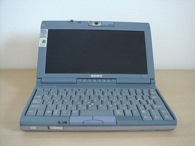 VAIO PCG-C1 (Sony) 1998年 | 古いハードに囲まれて since2011 VAIO PCG-C1 (Sony) 1998年 | 古いハードに囲まれて since2011