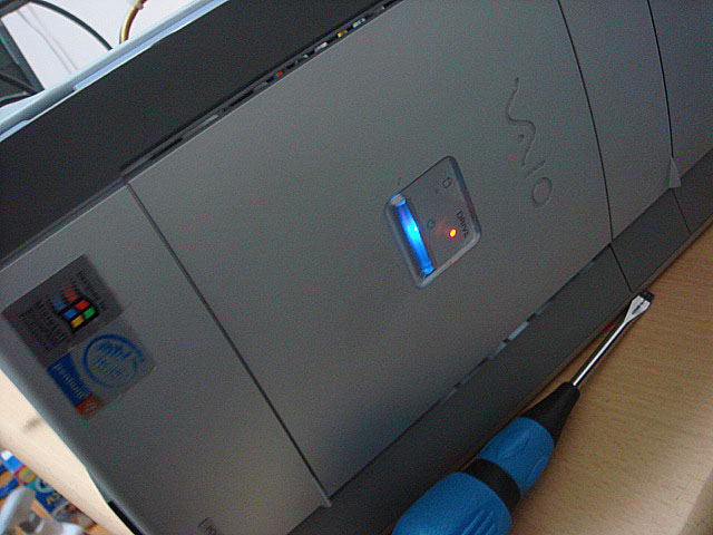 VAIO PCV-RX72K (Sony) 2001年 ジャンク購入編 | 古いハードに