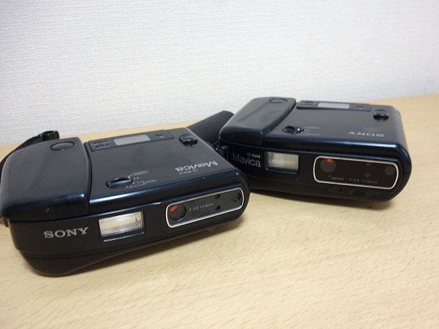 電子スチルカメラ マビカ MVC-C1 (Sony) 1988年64,000円 MVC-A10