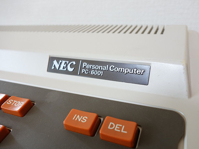 PC-6001 (NEC) | 古いハードに囲まれて since2011